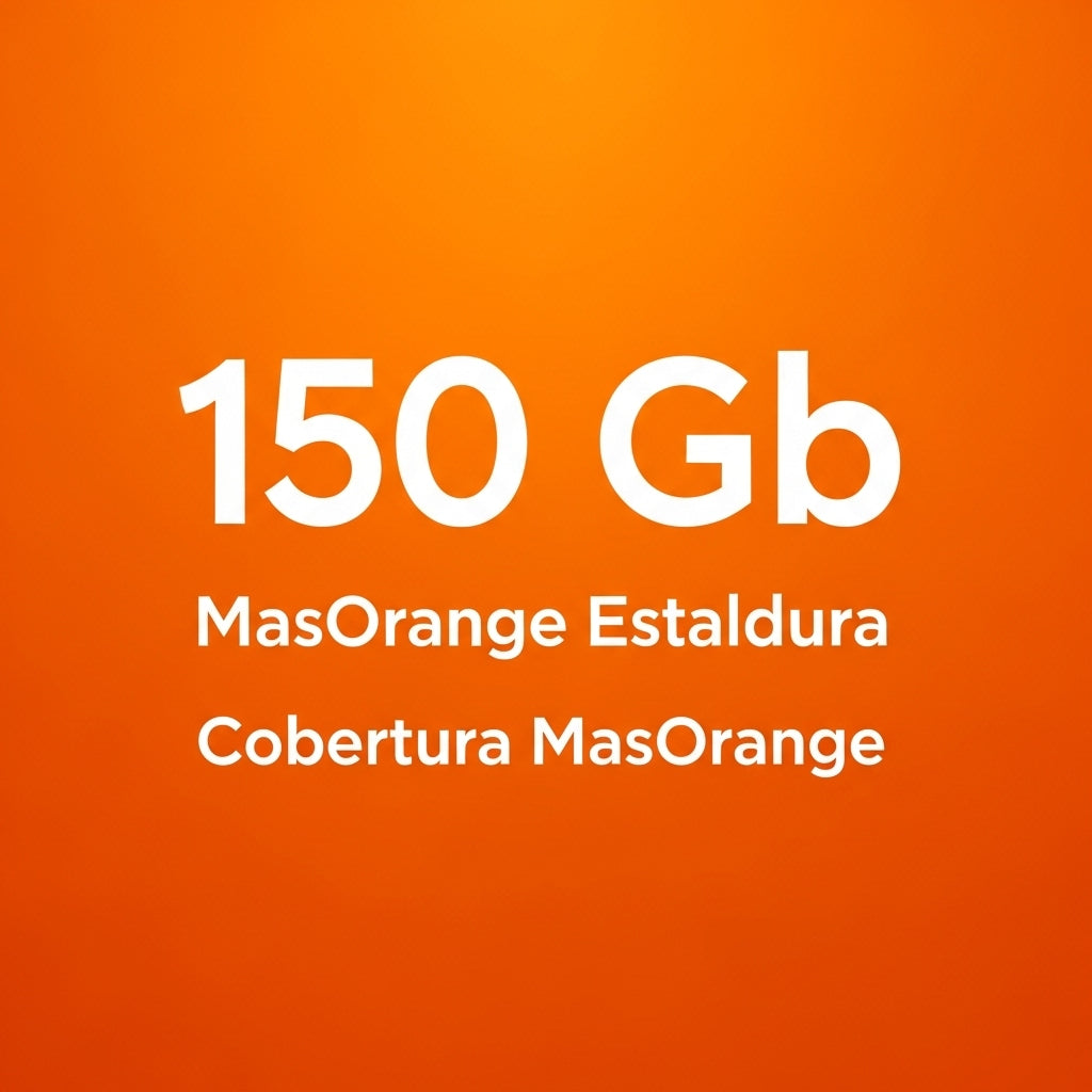 150 GB eta dei mugagabeak 5G, VoLTE eta VoWifi-rekin.