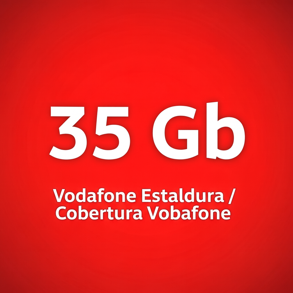 35 GB-ko linea gehigarria eta dei mugagabeak 5G, VoLTE eta VoWiFi-rekin.