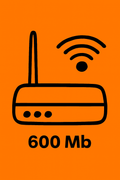 600 Mb-ko zuntz optiko eta linea finkoa