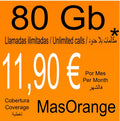 80 GB MasOrange estaldura, dei mugagabeak eta 1.000 minutu mundu osora 5G, VoLTE eta VoWifi-rekin