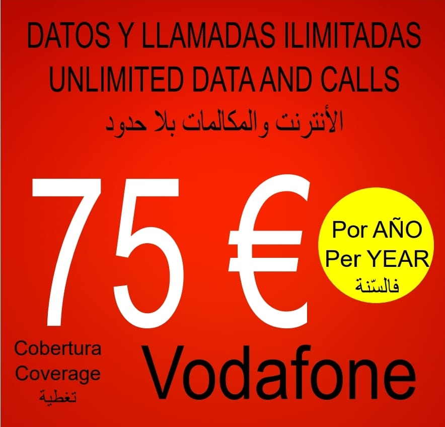 Datu eta dei mugagabeak Vodafone 5G estaldurarekin, VoLTE eta VoWifi-rekin.